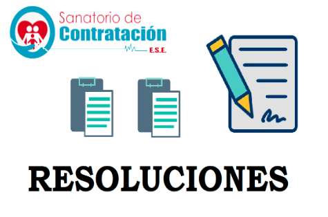 Resolución No. 1133 Por Medio De La Cual Se Declara Alerta Amarilla En El Sanatorio De Contratación Empresa Social Del Estado.
